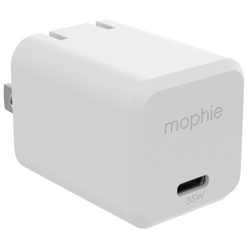 Mophie Speedport 35W GaN USB-C Wall Charger - White