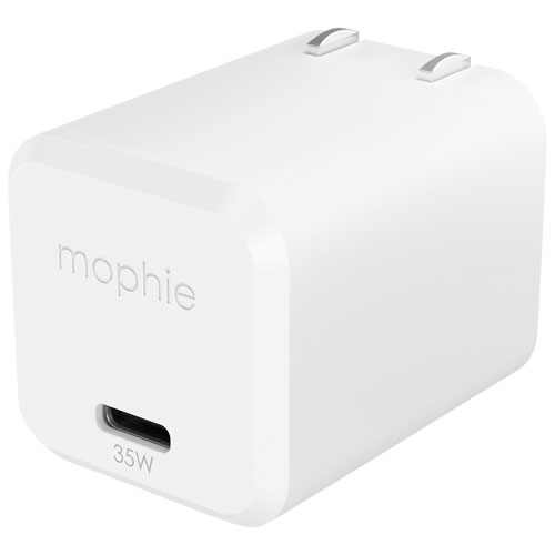 Mophie Speedport 35W GaN USB-C Wall Charger - White