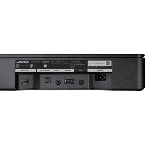 Barre de son pour téléviseur de Bose, haut-parleur pour la maison compatible Bluetooth, noir