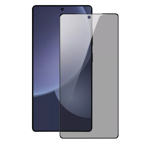 Privacy Screen Protector for Samsung Galaxy S24 PLUS, 5G, Anti-Spy Tempered Glass Film, Fingerprint ID Compatible.