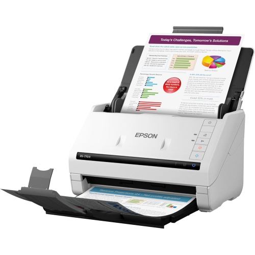 Epson DS-770 II Colour Duplex Document Scanner for PC and Mac, with 100-page Auto Document Feeder, Twain and ISIS Drivers - Open Box