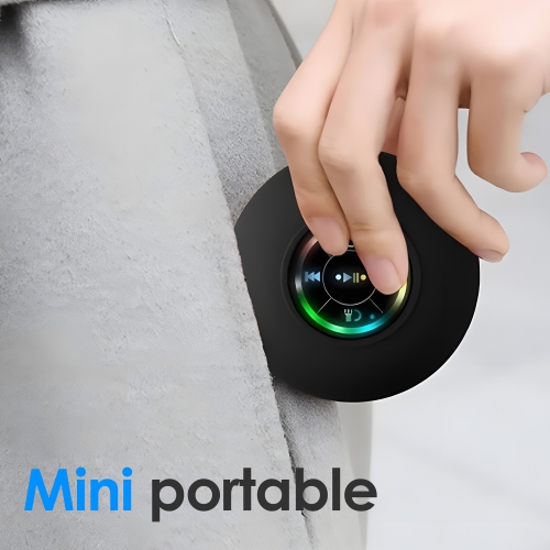 Wireless Waterproof Bluetooth Speaker Bathroom Audio Shower Speakers RGB Light