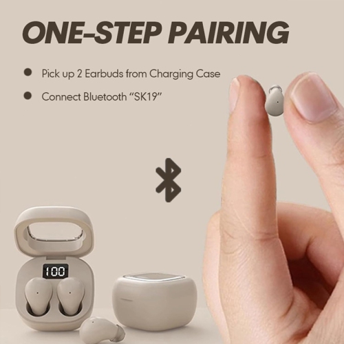 Invisible Earplugs Wireless Bluetooth Ultra Small Mini Discreet Micro Hidden Earplugs Suitable for Work, Sleep Headphones Wireless Earplug