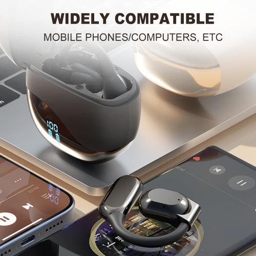 Ai Translating Earbuds,Wireless Bluetooth Real Time Translation Earbuds,144 Languages Translator Earphones,Over-Ear Translation Headphones for