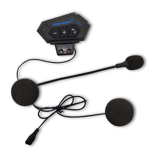 Motorcycle Helmet Bluetooth Earphones, Dustproof Waterproof Bluetooth Headset with Long Battery Life Headphone