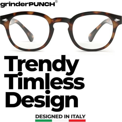 Classic Reading Glasses for Women and Men Stylish Lightweight Readers Round Readers for Women and Men