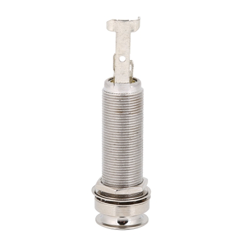 1/4&nbsp;po – Prise de sortie à long embout fileté pour guitare basse électrique
