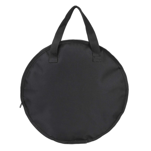 Portable 14 Inch Dumb Drum Practice Pad Bag Black Oxford Cloth Carrying Bag Case