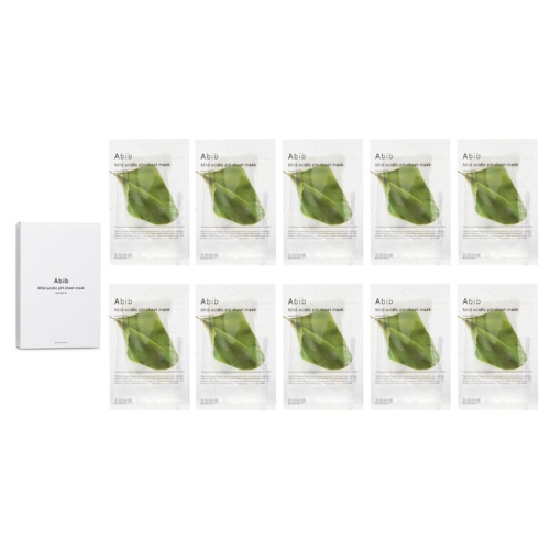 Mild Acidic pH Sheet Mask Heartleaf Fit 30mlx10pcs