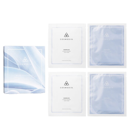 Bio Cellulose Radiant &amp; Rejuvenating Sheet Mask Set 4pcs/1 Box