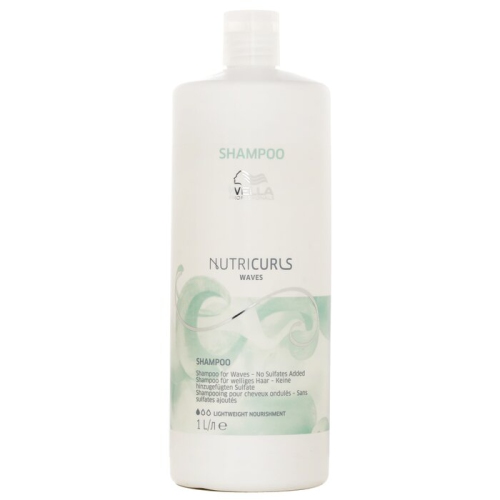 WELLA  Nutricurls Waves Shampoo 1000Ml It was love at first wash: this made my hair soft and tangle free