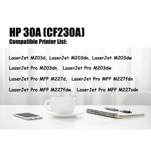Ultra Toner® Compatible HP 30A CF230A Black Toner Cartridge hp30a cf230a for HP Laserjet M203d M203dn M203dw Pro M203dn M203dw M227d MFP M227fdn MFP