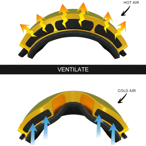 Ski Goggles,Winter Snow Sports Snowboard Goggles Youth & Men Women Skiing Skating Snowmobile,A13-bronze Frame/Bronze(vlt 18.5%)