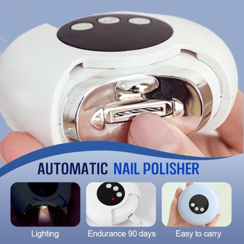 2 in 1 Electric Polishing Automatic Nail Clippers,Electric Nail Clippers for Fingers & Toes,USB Rechargeable Electric Nail File
