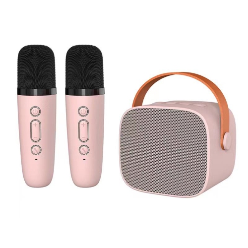 Karaoke Machine Mini , for Kids Adults Portable Bluetooth Speaker with 2 Wireless Microphones, Easter Birthday Gifts Toys