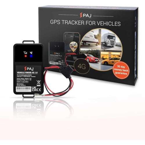Image 1 de 5.. PAJ GPS Vehicle Finder 4G 1,0 - Suivi en temps réel - Connexion directe de la batterie
