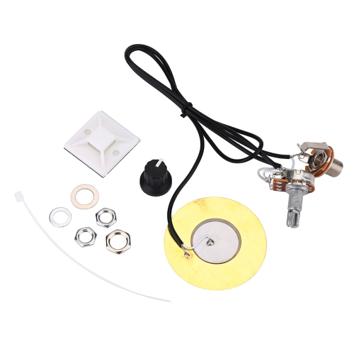 Amplificateur précâblé à transducteur piézo-électrique de 50&nbsp;mm pour accessoires de guitare