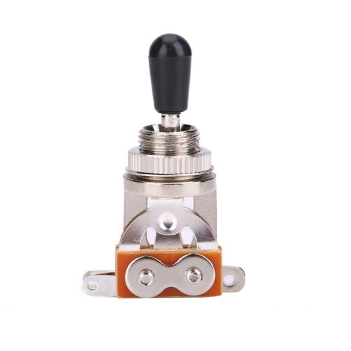 1Pc – Commutateur à bascule 3 voies avec pièce de rechange à embout noir pour guitare électrique de style LP