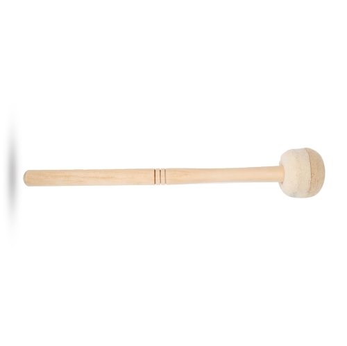 Bâton de maillet durable pour grosse caisse avec tête en feutre en laine et bande de marquage à percussion