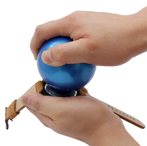 Watch Case Open Ball Blue 7cm Diameter Durable Rubber Safe Reliable Portable Watch Friction Ball for Professional Repair Home