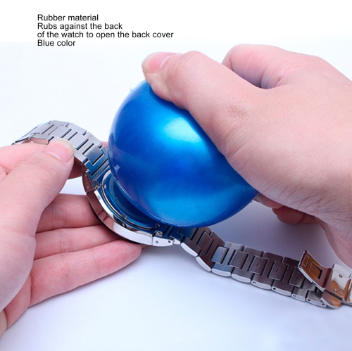 Watch Case Open Ball Blue 7cm Diameter Durable Rubber Safe Reliable Portable Watch Friction Ball for Professional Repair Home