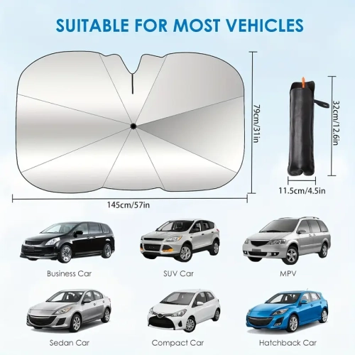 All-Weather Floor Mats, Sunshade Umbrella & Sporty Seat Covers for Chevy Equinox & GMC Terrain