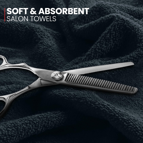 Serviettes de bain Yukon Salon de Canadian Linen, petites 6 serviettes de bain, 22 x 44&nbsp;po, coton doux absorbant, léger, séchage rapide,