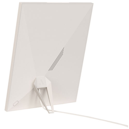 Cadre photo numérique de 12 po Aspen d'Aura - Argile - Partenaire de détail exclusif