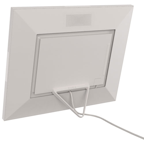 Aura Walden 15" Wi-Fi Digital Photo Frame - Clay/White Mat