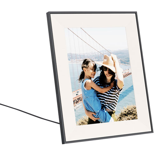 Aura Aspen 12" Digital Photo Frame (AF215-MBLK) - Ink
