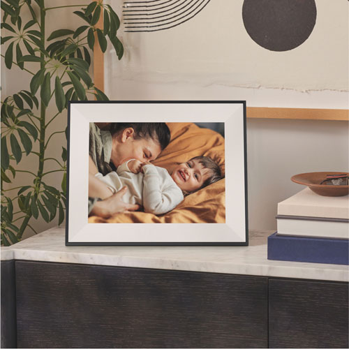 Aura Aspen 12" Digital Photo Frame (AF215-MBLK) - Ink