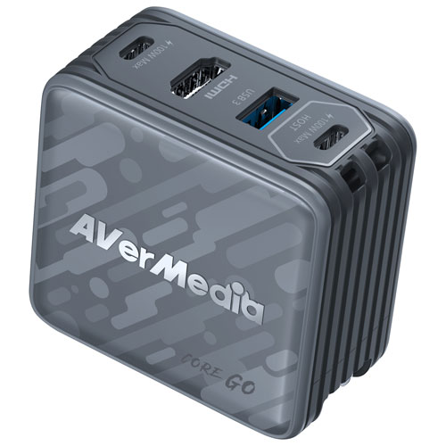 AverMedia Core Go GC313 100W Charger / 4K UHD HDMI Display