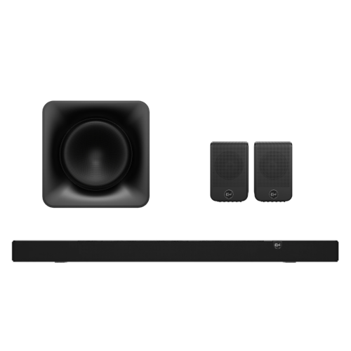 Système cinéma maison sans fil barre son Dolby ATMOS Flexus 5.2.2 Klipsch avec h.-p. ext. Graves 10 po et h.-p. ambiophoniques