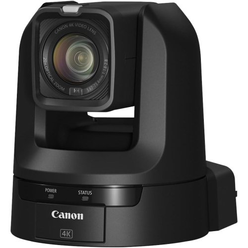 Canon CR-N100 PTZ Camera, 20x Optical Zoom, 4K UHD Video, Professional Productions, House of Worship, Education, Broadcast, Corporate, Events