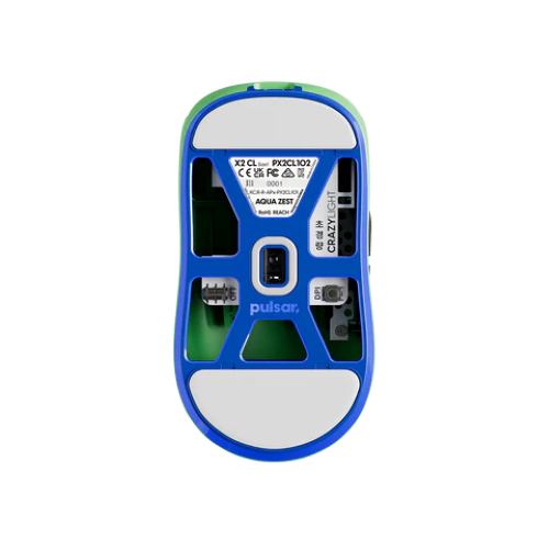 Pulsar X2 Mini CRAZYLIGHT Wireless Gaming Mouse 35g Ultra-Lightweight, 8K Polling Rate, Symmetrical Design for FPS & Esports, Includes 8K Dongle,