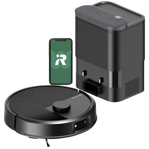 Image 1 de 1.. Aspirateur robot connecté Wi-Fi à vidage automatique Roomba Max 705 Vac d'iRobot - Noir