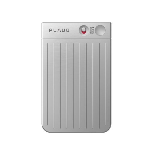 PLAUD Smart AI Voice Recorder Audio Recorder Silver 64GB PLD-64G-ST