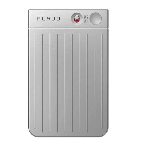 PLAUD Smart AI Voice Recorder Audio Recorder Silver 64GB PLD-64G-ST