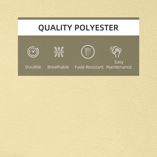 Remplacement du coussin de chaise longue Outsunny Garden, coussins de patio rembourrés épais, appuie-tête, housse amovible, coussin SEULEMENT, blanc