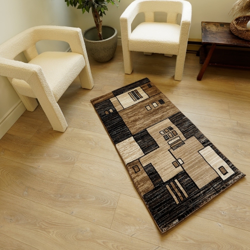 Rug Branch Modern Geometric Checkered Indoor Rug