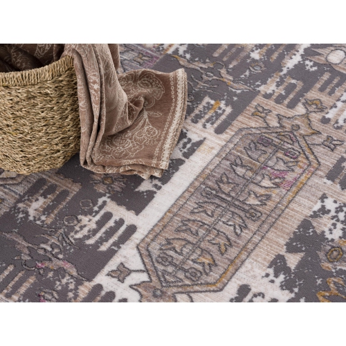 Tapis d'intérieur transitionnel « Southwestern Boho »