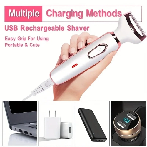 Electric Razors for Women, 4 in 1 Electric Women Shaver, Hair Removal Epilators for Leg Face Arm Bikini, Gifts For Women
