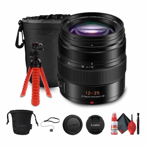 Panasonic Leica DG Vario-Elmarit 12-35mm f/2.8 ASPH POWER O.I.S. Lens - Bundle