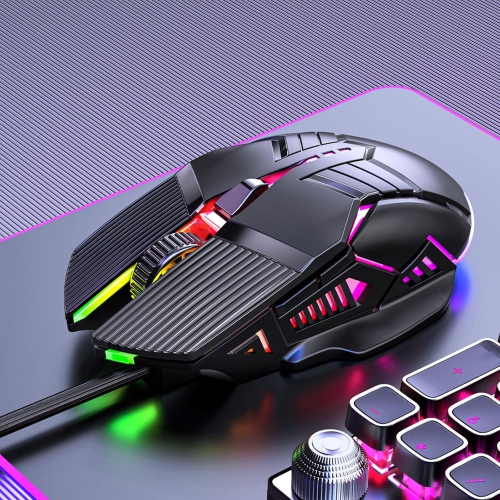 Luminous Wired Mouse Mechanical Mute Gaming Mouse Wired Pc Gaming Mice Portable Computer Mouse for Laptop Pc Mouse Computer Mice