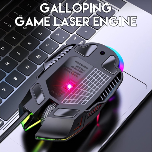 Luminous Wired Mouse Mechanical Mute Gaming Mouse Wired Pc Gaming Mice Portable Computer Mouse for Laptop Pc Mouse Computer Mice