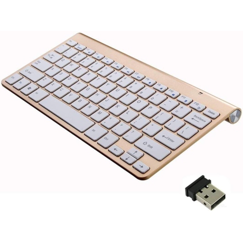 Wireless Keyboard and Mouse Set,Portable 2.4G Keyboard and Mouse Combo,Wireless Keyboard and DPI Adjustable Mouse