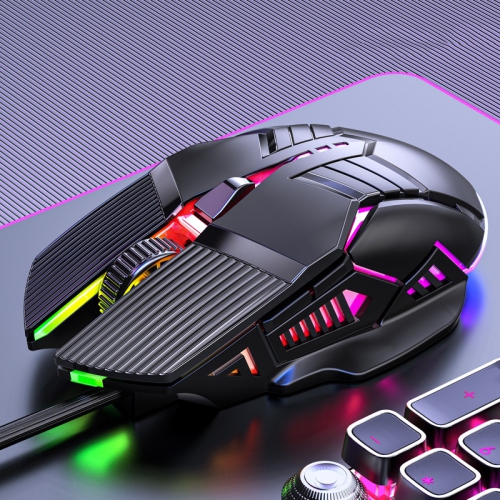 Luminous Wired Mouse Mechanical Mute Gaming Mouse Wired Pc Gaming Mice Portable Computer Mouse for Laptop Pc Mouse Computer Mice