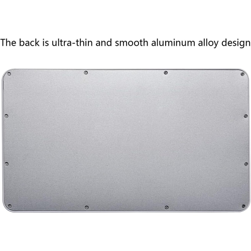 Ultra-Slim Bluetooth Keyboard Portable Mini Wireless Keyboard Rechargeable(10 inch Blue)