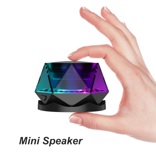 Portable Bluetooth Speaker, Small Wireless Mobile Speaker, Adsorption Mobile Speaker for iPhone, Samsung Phones