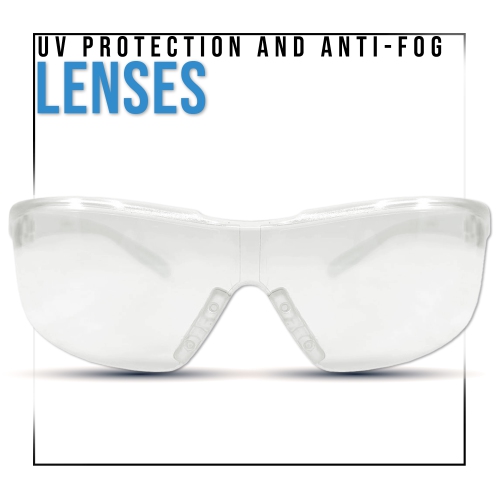 Going One Sports Safety Glasses - Eye Protection Goggles for Racquet Sports, Pickleball, Racquetball, Squash, Basketball; Polycarbonate Lenses and
